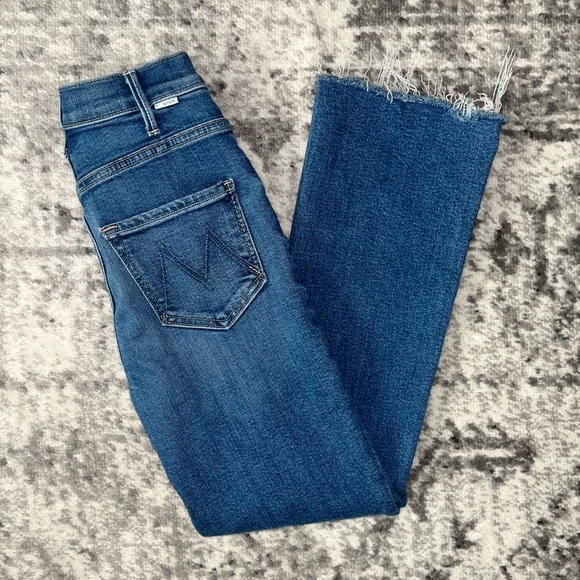 Mother The Hustler Ankle Fray Grasping At Straws